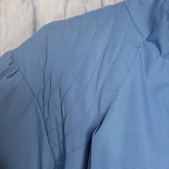 PA ORIGINALS Blue Mid Length‎ Lightweight Coat Size 14 1/2 16 1/2 - Picture 5 of 9